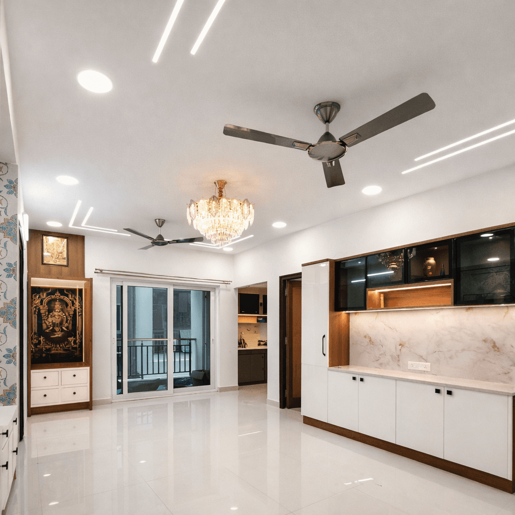 Spacious Living Room Interior